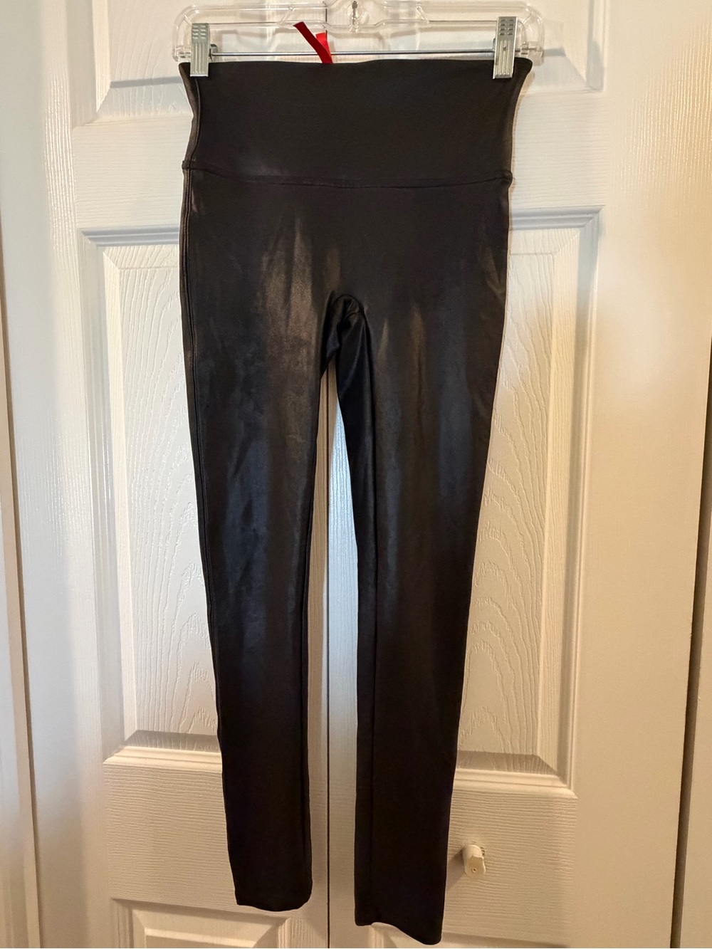 🚨SPANX Faux Leather-Look High Waist Leggings - Black🚨